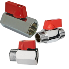 Кран шаровой мини 1/2"